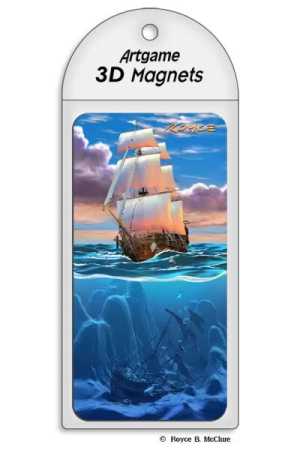 3D Magnet Segelschiff